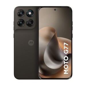 Smartphone Motorola Moto G77 5g - 256GB 24GB , tela 1.5k extreme Amoled 120hz, ultrarresistente - Marrom