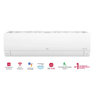Ar-Condicionado LG AI Dual Inverter Voice 15.000 BTU Frio 220V - S3-Q15JL31A