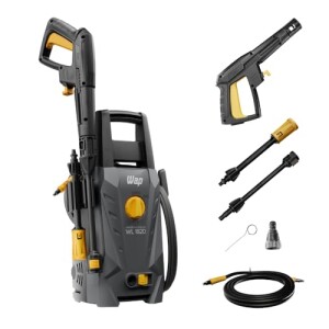 WAP Lavadora de Alta Pressão WL 1820 com Agulha Desobstruidora, 330Lh, Bic0 Ajustável, 1500psi 1400W 127V