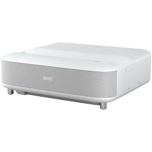 Projetor Smart Laser Epson EpiqVision Ultra LS650 4K 3600 Lumens 3LCD Wi-Fi e Bluetooth USB HDMI Branco