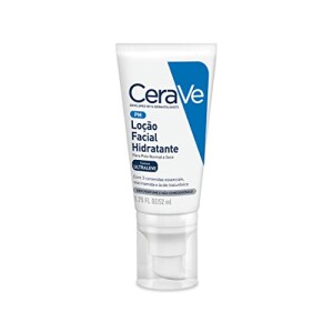 Loção Facial Hidratante CeraVe PM Ceramidas Peles Normais a Secas 52ml