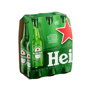 Cerveja Heineken Long Neck 330ml Pack com 6 Unidades