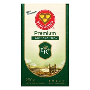 3 Corações Café Torrado e Moído Estrada Real Premium à Vácuo 250g