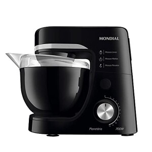 Batedeira Planetária, Mondial, Preto, 700w, 110v - Bp-03-b