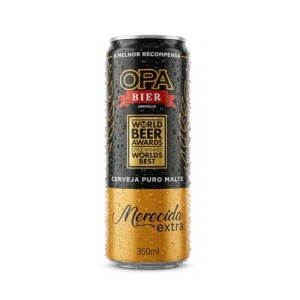 Cerveja Puro Malte Merecida Extra teor 5% 350ml Premiada no World Beer Awards 2025 (melhor cerveja Pilsen do mundo