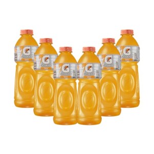Isotônico Gatorade, Laranja, Garrafa 500ml, Pack com 6 unidades