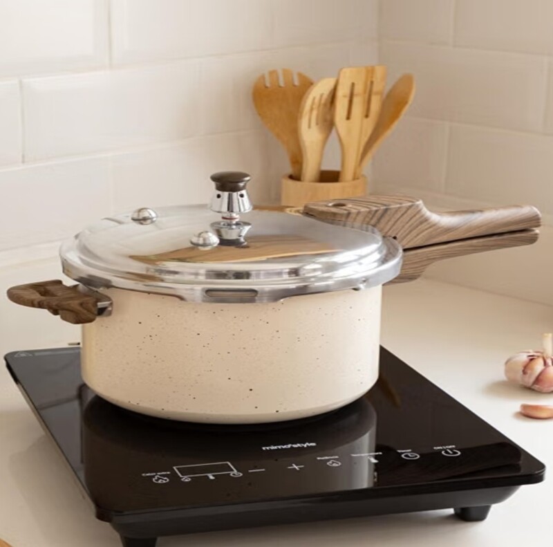 Mimo Style Panela de Pressão PressCook Marmol Antiaderente 4,2L
