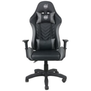 Cadeira Gamer Elite Pro Dazz – Reclinável 130°, Couro Pu, Pistão Classe 4, Suporta 140 Kg, Braços 1d, Almofadas Lombar E Pescoço, Base Nylon 50