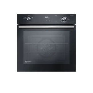 Forno de Embutir Electrolux a Gás 80L Efficient com PerfectCook360 Preto (OE8GH)