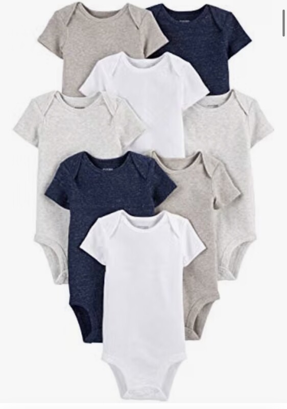 8 Bodys Simple By Carters