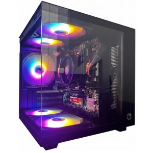 PC Gamer Ryzen 7 5700G 16GB DDR4 SSD 480GB Fonte 600W 80 Plus Bronze Gabinete Aquário