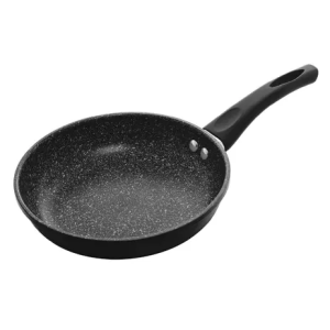 Frigideira Lyor de Alumínio e Cerâmica Granilite Preta 24cm