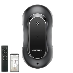 Robô Limpa Vidros Liectroux YW810 Para Vidros Janelas Azulejos Espelhos Com Aplicativo e Controle Remoto Alta Fixação