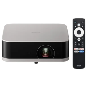 Projetor Portátil Smart Epson Full HD EF-30 Som Dolby Audio Google TV Wi-Fi Cinza Titanium