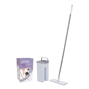 Simplo - Mop com Balde e Esfregão Slim Limpeza Prática e Eficiente