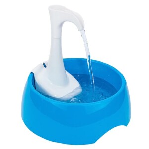AMICUS - Fonte Bebedouro de água AQUA FIRST USB para Gatos e Cães Bivolt, Bebedouro para Animais de Estimação - Design Ergonômico, Portátil, Biv