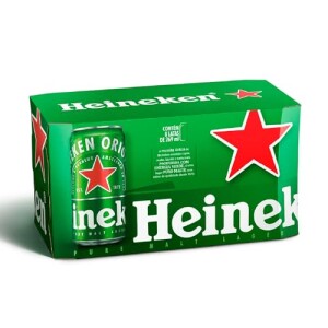 Heineken Cerveja Lata 269ml Pack 8 Unidades