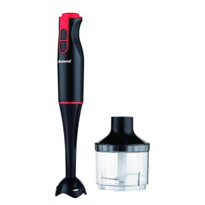 Mixer De Alimentos 400W Amvox 2 Velocidades 2 em 1 Processador Copo 500ml Lâminas Inox APR 400