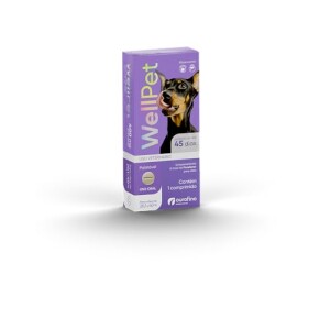WELLPET - Comprimido Antipulgas E Carrapatos - Cães 20,1 A 40Kg - 400mg -Ourofino