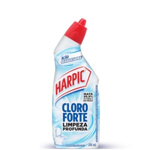 10x Harpic Cloro Forte, Desinfetante e Desodorizador Sanitário, 200ml