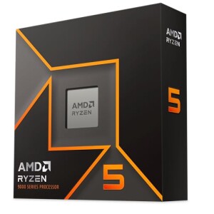 Processador AMD Ryzen 5 9600X Box (AM5 6 Cores 12 Threads 5.4GHz 38MB CacheRadeon GraphicsSem Cooler)