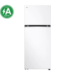Geladeira LG 395L Branca Compressor Inverter