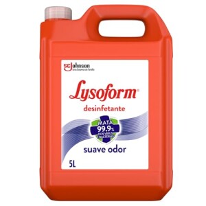 Lysoform Suave Odor, Desinfetante Líquido, Limpeza Casa, 5L
