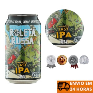 Cerveja Roleta Russa Easy IPA 350ml