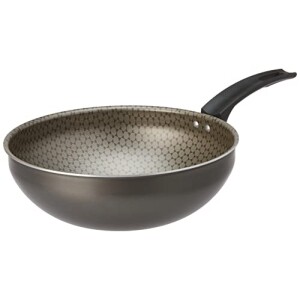 Aluminio Oliveira Wok Luxury Grafite N 24 sem tampa