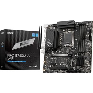 Placa Mãe MSI PRO B760M-A WIFI