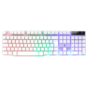 Teclado Gamer Rise Mode G1 Branco USB Membrana