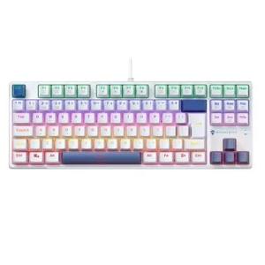 Teclado Mecânico Gamer Machenike Switch Brown ABNT