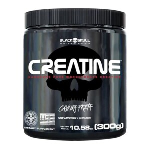 Creatine - Creatina Monohidratada - 300g - Black Skull