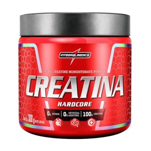 Integralmedica Creatina em Pó Hardcore 100% Pura e Monohidratada 300g