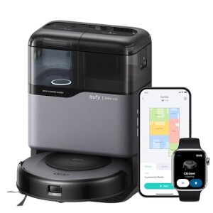 Robo aspirador e passa pano, eufy c20 omni, mapeamento laser multinivel, wifi app voz