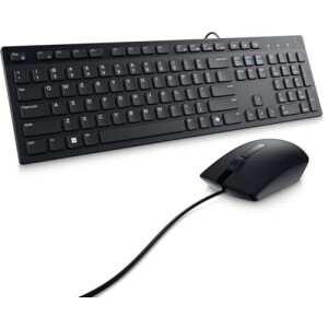 Combo Teclado e Mouse com Fio Dell Km300c Layout Abnt2 Dpi 1000 Preto