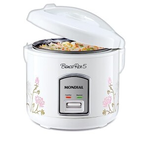 MONDIAL Panela De Arroz Bianca Rice 5, Branco, 400W, 110V - NPE-05-5X