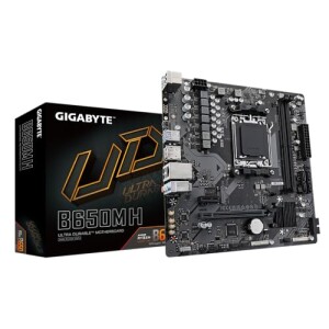Gigabyte B650M H Placa-Mãe Micro-ATX Socket AM5 DDR5 para AMD Ryzen Série 70008000
