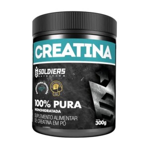 Soldiers Nutrition Creatina Monohidratada Pote 300g