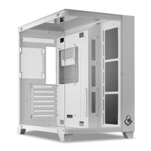 Gabinete Gamer Mancer CV550 Mid-Tower Lateral de Vidro Branco MCR-CV550-WH