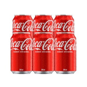 Pack de Coca-Cola Lata 350ML 6 unidades