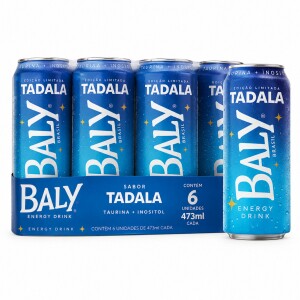 Energético Baly Tadala Latão Pack C6 Unid. 473 Ml