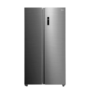 Geladeira Side By Side 511l Inverter Cor Inox Conectada Midea Md-rs710fgd461-127v