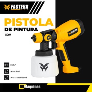 Pistola Elétrica de Pintura FST054 550W 1L - FASTERR