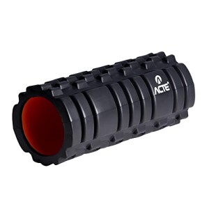 Rolo Miofascial T141 Yoga Pilates Preto Laranja