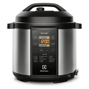 Electrolux Panela de Pressão Elétrica 6L Digital PCC20 127V Inox Rita Lobo