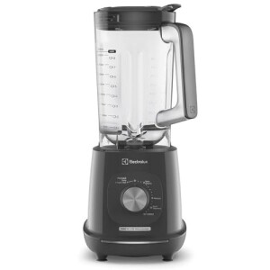 Liquidificador Electrolux 1500W 3,2L Pulsar 3 em 1 15receitas pre-programadas Efficient com TriForce 15 Velocidades Cinz