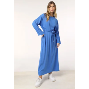 Vestido Trendyol Collection Midi com Faixa Azul