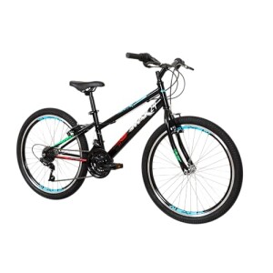 Bicicleta Caloi Max Aro 24 21 Marchas Grip Shift Freio V-Brake Aros de Alumínio Parede Dupla Passeio e Lazer