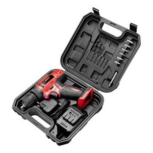 Furadeira e Parafusadeira à Bateria, Mondial, Vermelho, Bivolt - FPF-06M